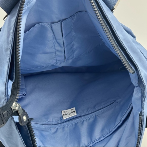Kipling India 16” laptop top tote bag in blue  color Lover Totebag Rusta - Picture 12 of 14